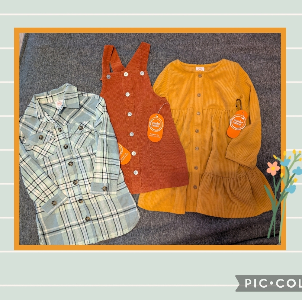 Bundle of three NWT dresses Size 3T